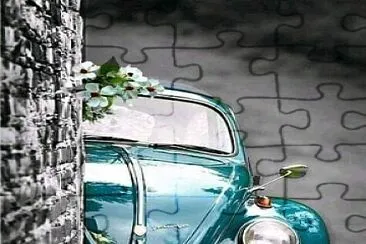 Fusca Verde jigsaw puzzle