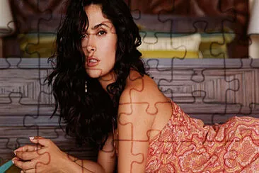 Salma Hayek jigsaw puzzle