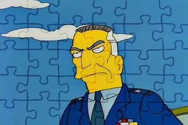 Colonel Leslie  'Hap ' Hapablap jigsaw puzzle