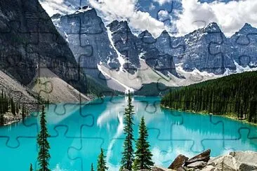 פאזל של lake louise