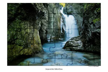 Gorges du Bitet - VallÃ©e d 'Ossau jigsaw puzzle