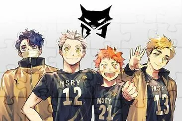 פאזל של Haikyuu