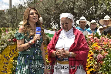 desfile de flores