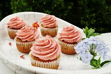 פאזל של cupcakes