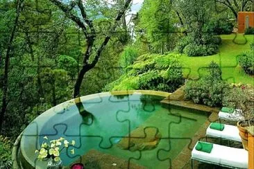 piscina jigsaw puzzle