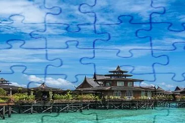 Asian jigsaw puzzle