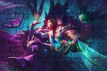 a jigsaw puzzle