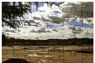 01 Lago de Casa de Campo en Obras 2018 jigsaw puzzle