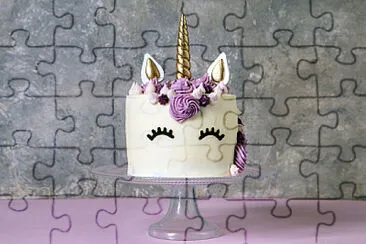 פאזל של unicorn cake