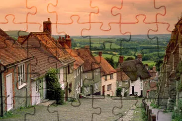 Shaftesbury-Inglaterra jigsaw puzzle