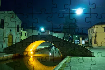 Comacchio di notte