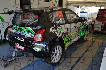 rallycross jigsaw puzzle