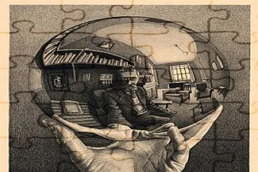 7Â° Autoretrato - Escher