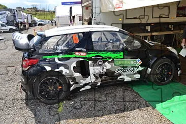 rallycross jigsaw puzzle