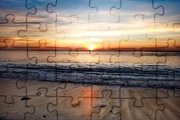 coucher de soleil jigsaw puzzle