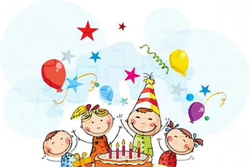 פאזל של birthday party