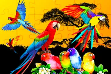 Oiseaux jigsaw puzzle