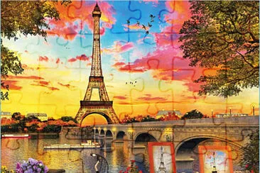 Paris jigsaw puzzle