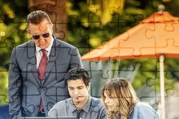 Paige and Walter and Cabe jigsaw puzzle