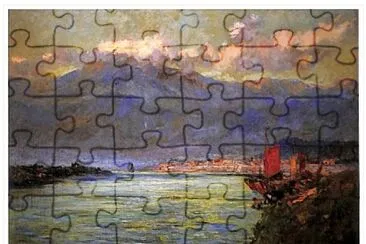 çŸ³å·ä½œå“ æ·¡æ°´æ²³æ²³ç•” jigsaw puzzle