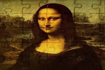 Ã‰ a Monalisa, nÃ©... jigsaw puzzle