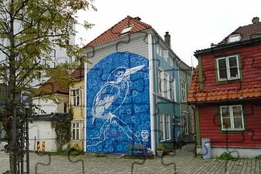 פאזל של Wall art Bergen Norway