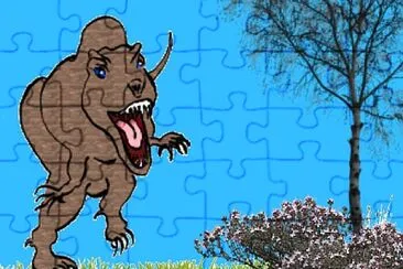 Dinosaro - T REX jigsaw puzzle