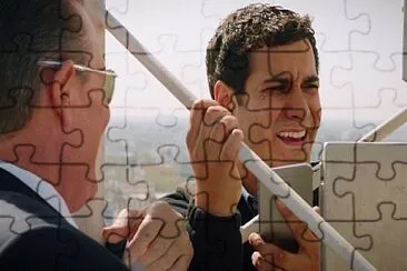 Walt and Cabe on tower - Toby Or Not Toby jigsaw puzzle