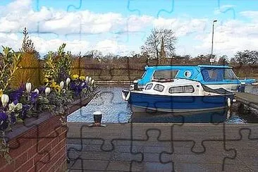 Sawley Marina jigsaw puzzle