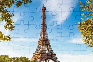 Le Tour Eiffel jigsaw puzzle