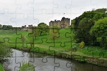 Alnwick Castle, Northumberland, England