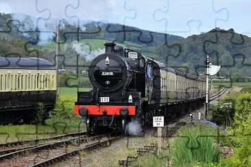 West Somerset Railway, England jigsaw puzzle