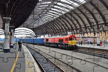 York station, England