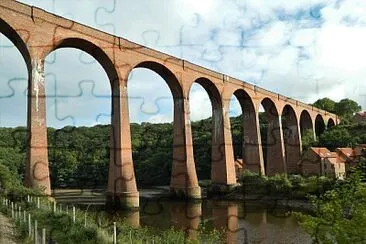 Larpool Viaduct, Whitby, Yorkshire, England