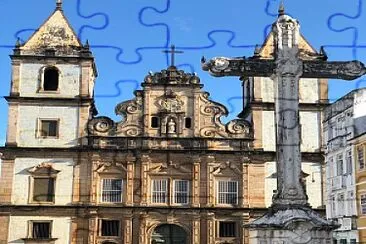 Igreja e Convento de SÃ£o Francisco-Igreja Dourada jigsaw puzzle