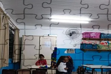 פאזל של Foto da nossa sala de aula