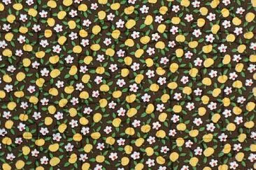 Calico fabric jigsaw puzzle