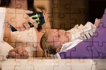 bebÃª batizado de energÃ©tico jigsaw puzzle