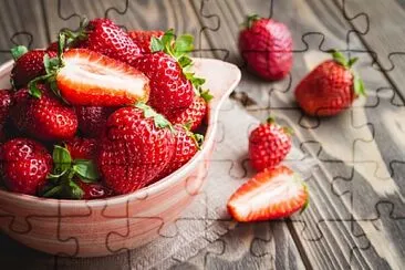 strawberry jigsaw puzzle