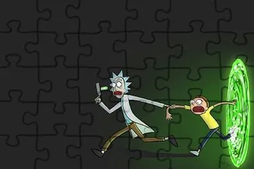 פאזל של Rick and Morty