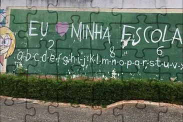 פאזל של Minha escola