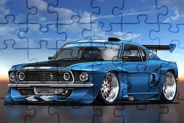 Camaro jigsaw puzzle