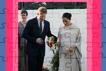 פאזל של Meghan y Harry