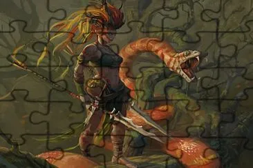 Caipora-RPG-Folclore jigsaw puzzle