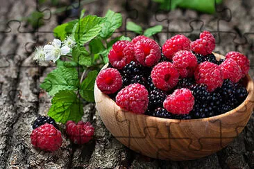 strawberry jigsaw puzzle