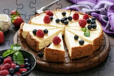 cheesecake jigsaw puzzle