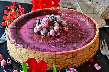 cheesecake jigsaw puzzle