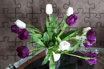 bouquet de tulipes jigsaw puzzle