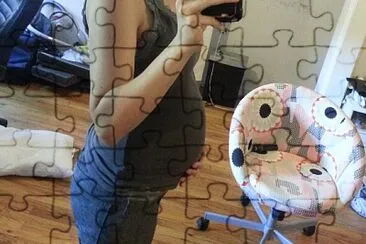 Pregnant Karen jigsaw puzzle