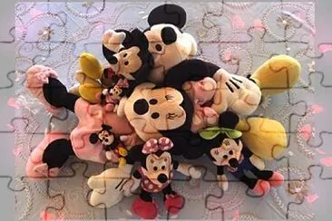 פאזל של Famille Mickey